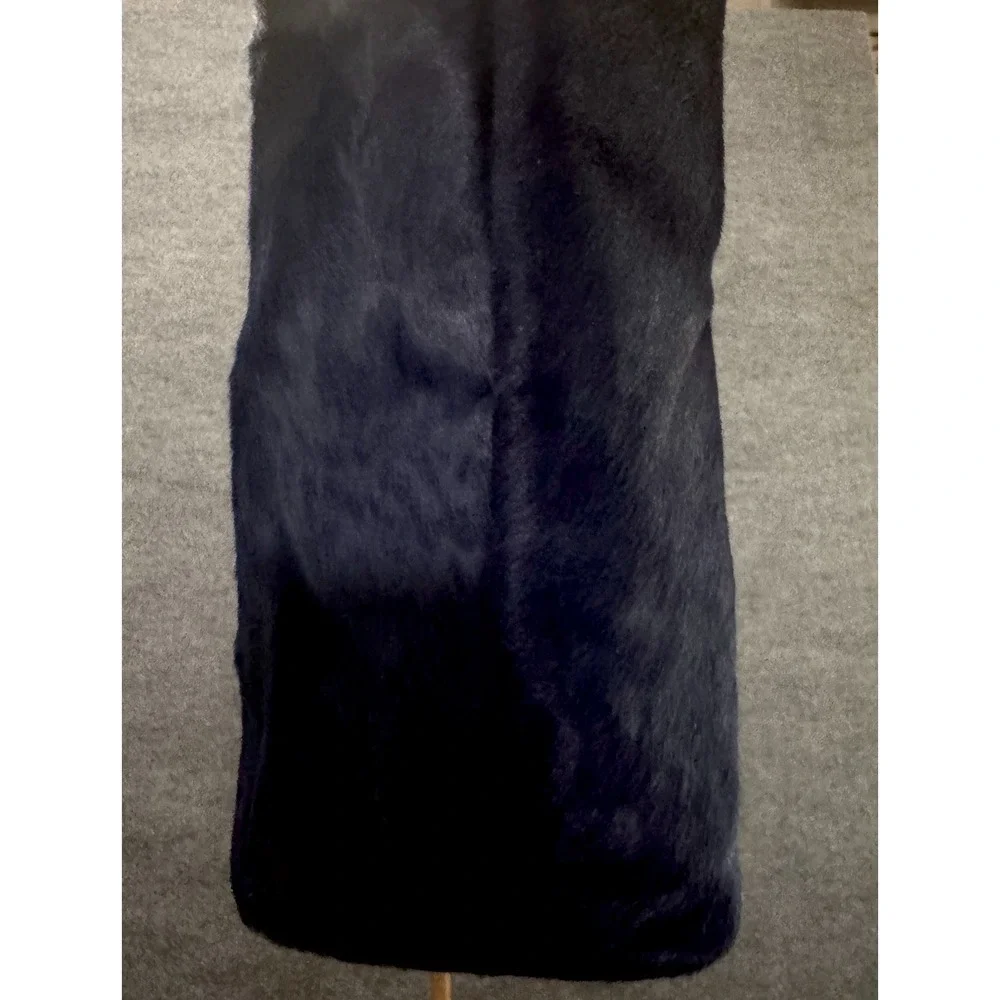 Christopher Kon Blue Pony Hair‎ Leather Tote
